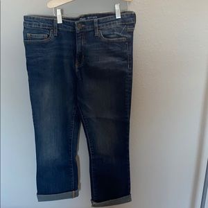 New Gap crop jeans Size 8